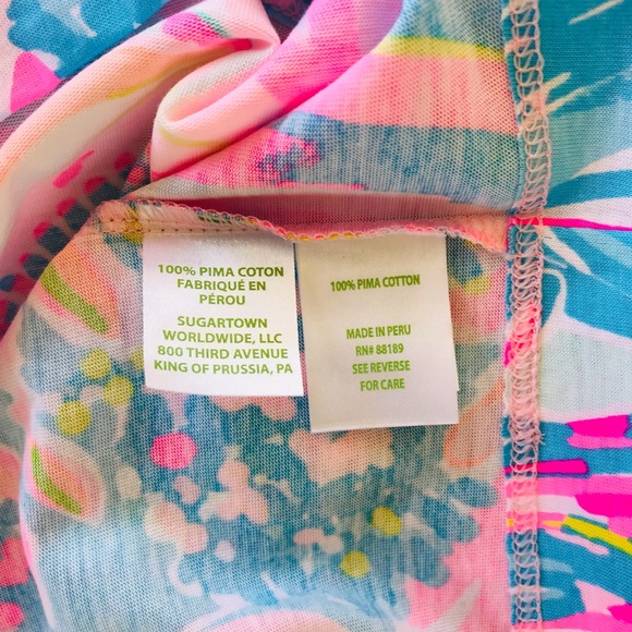 Lilly Pulitzer SSleeve Marlowe Dress Carnivale SM - Picture 12 of 15